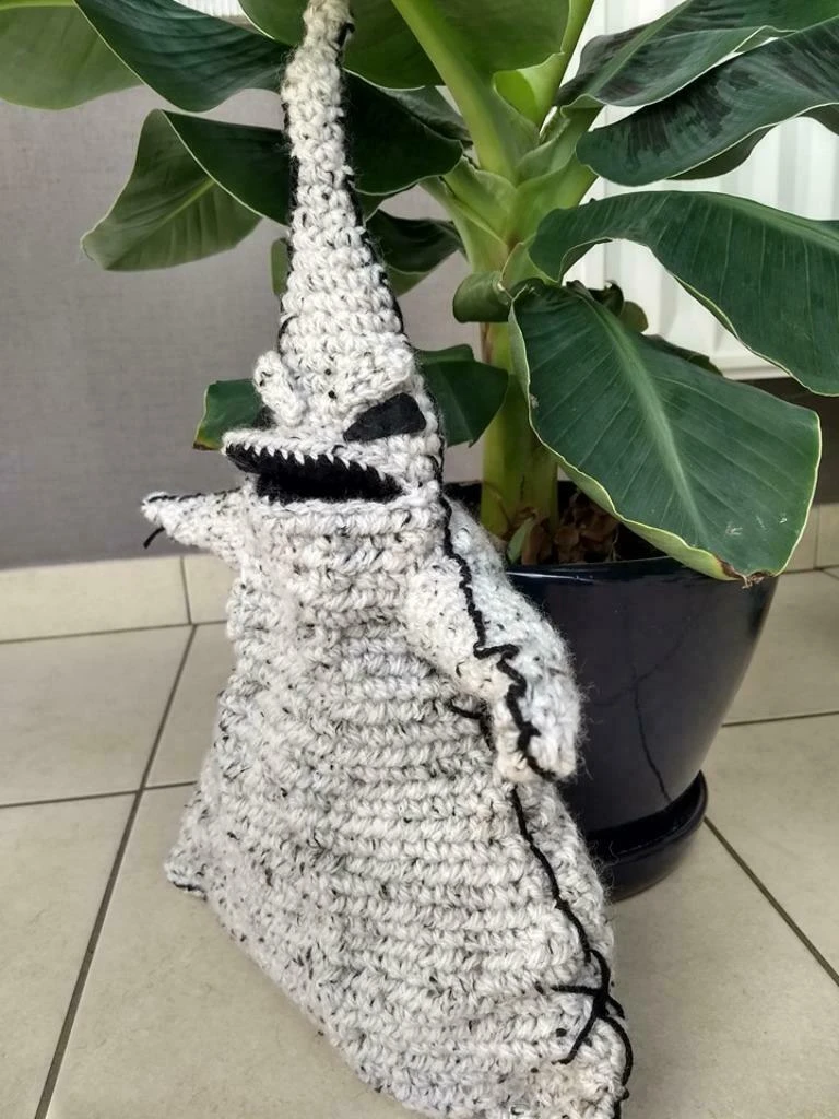 handmade crocheted, oogie boogie, nightmare before christmas – photo 3